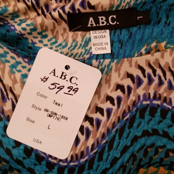 NWT A.B.C. dress - Large - Picture 2 of 5